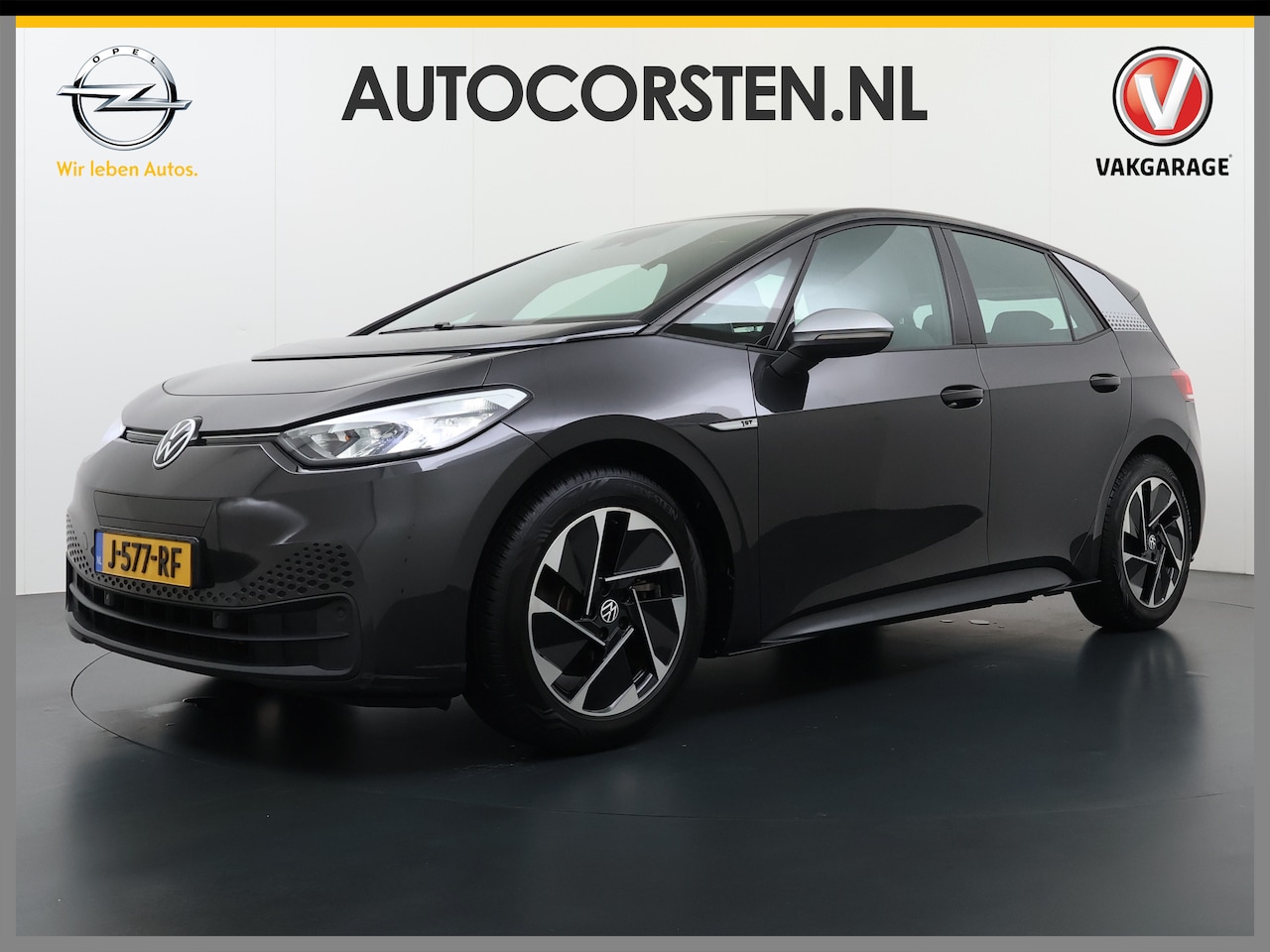 Volkswagen ID.3 - First 58kWh Navi Ecc Adap.Cruise Apple Carplay Android 18"lm Pdc Bluetooth Keyless Led Rij - AutoWereld.nl