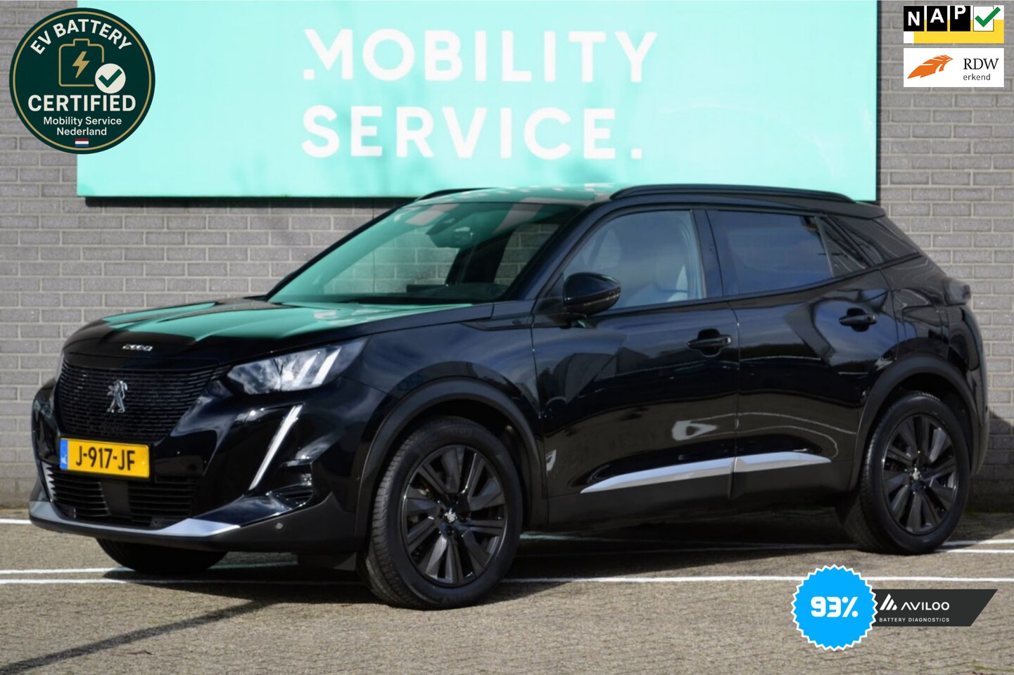 Peugeot e-2008 - EV GT 50 kWh SOH93% Navi Cruise Led Sportstoelen - AutoWereld.nl