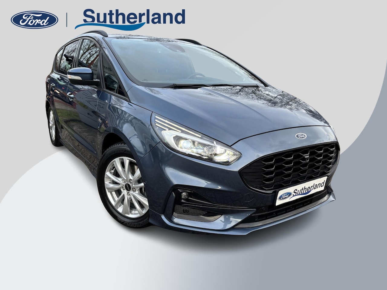 Ford S-Max - 2.5 FHEV ST-Line Hybride Automaat 190pk | Adaptieve Cruise | SONY Audio | Dode hoeksensore - AutoWereld.nl