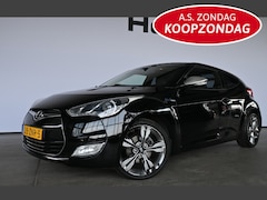 Hyundai Veloster - 1.6 GDI i-Vision Cruise control Clima Panoramadak Achteruitrijcamera Goed Onderhouden Inru