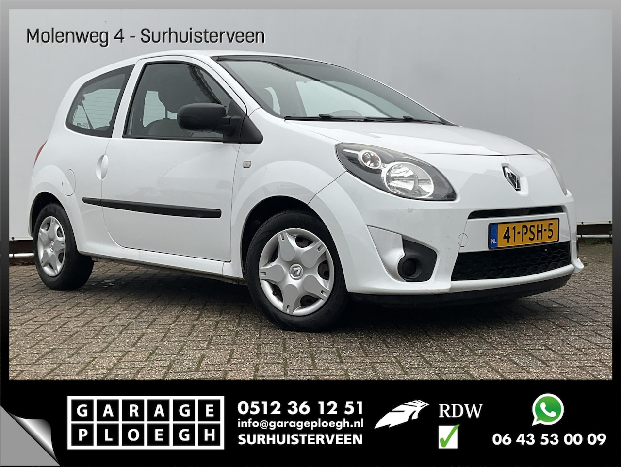 Renault Twingo - 1.2-16V Authentique White Alaska Bianco - AutoWereld.nl