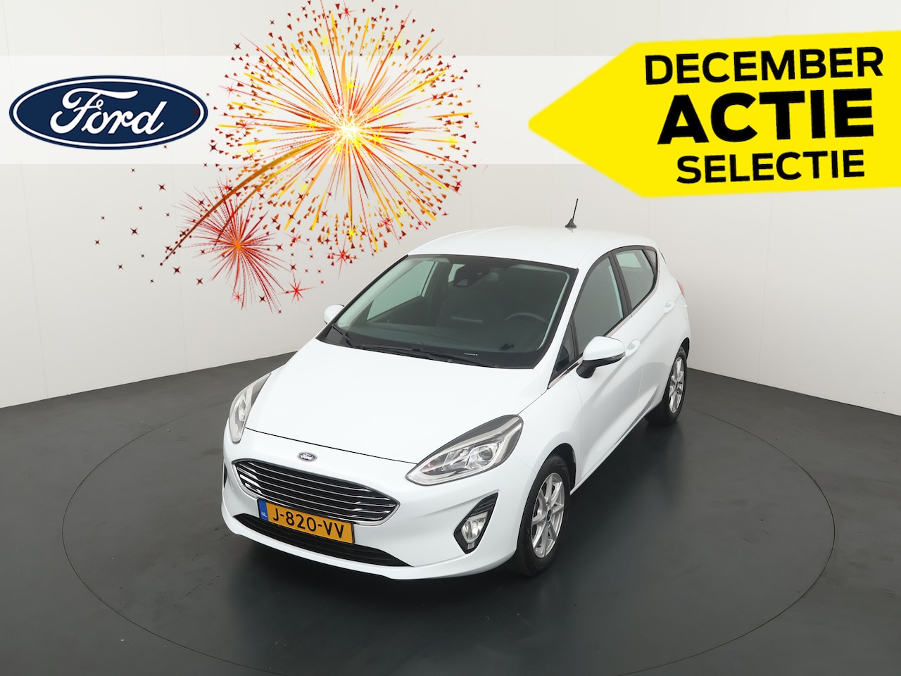 Ford Fiesta - EcoBoost 95 pk Titanium | Clima | Cruise | Apple Carplay | LED | Parkeersens. | LMV - AutoWereld.nl