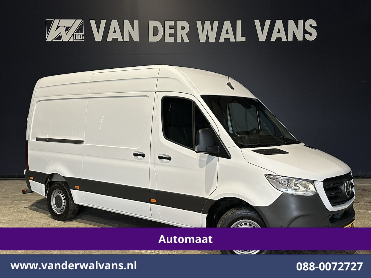Mercedes-Benz Sprinter - 317 CDI 170pk 9G-Tronic Automaat 3500kg Trekhaak L2H2 Euro6 Airco | Camera | Navigatie | A - AutoWereld.nl