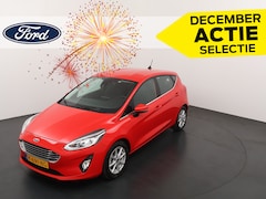 Ford Fiesta - EcoBoost Hybrid 125 pk Titanium | Clima | Cruise | Parkeersensoren | Groot scherm | Apple