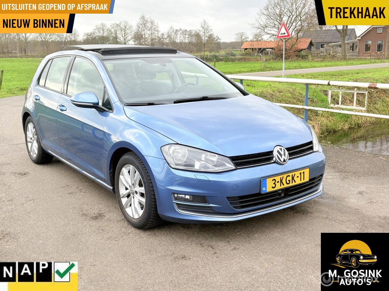 Volkswagen Golf - 1.4 TSI Highline 5 Deurs pano Trekhaak - AutoWereld.nl