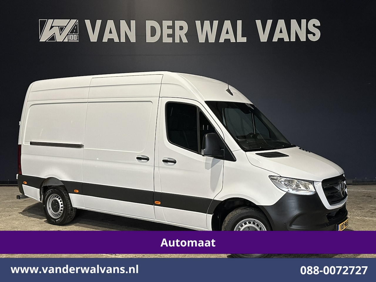 Mercedes-Benz Sprinter - 317 CDI 170pk 9G-Tronic Automaat 3500kg Trekhaak L2H2 Euro6 Airco | Camera | Navigatie | A - AutoWereld.nl