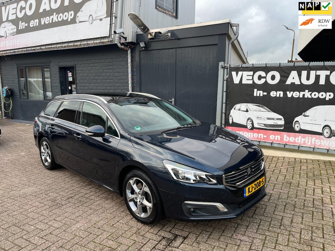 Peugeot 508 SW - 1.6 e-THP Blue Lease Executive automaat panorama navi nette auto - AutoWereld.nl