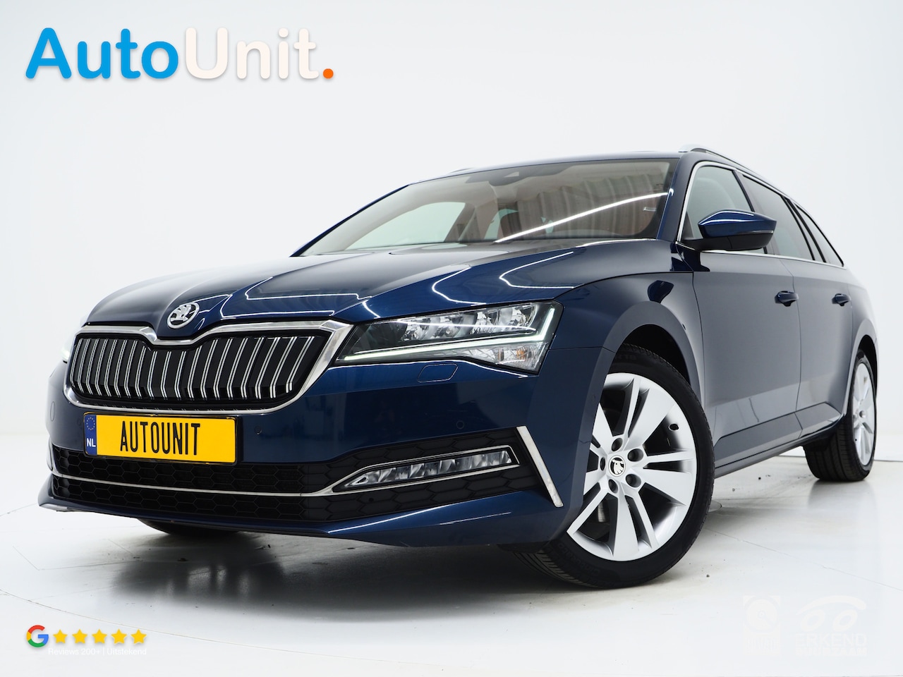 Skoda Superb Combi - 1.4 TSI iV Style | Panoramadak | Canton | Leder | Camera | Adaptive Cruise | Memory | Carp - AutoWereld.nl