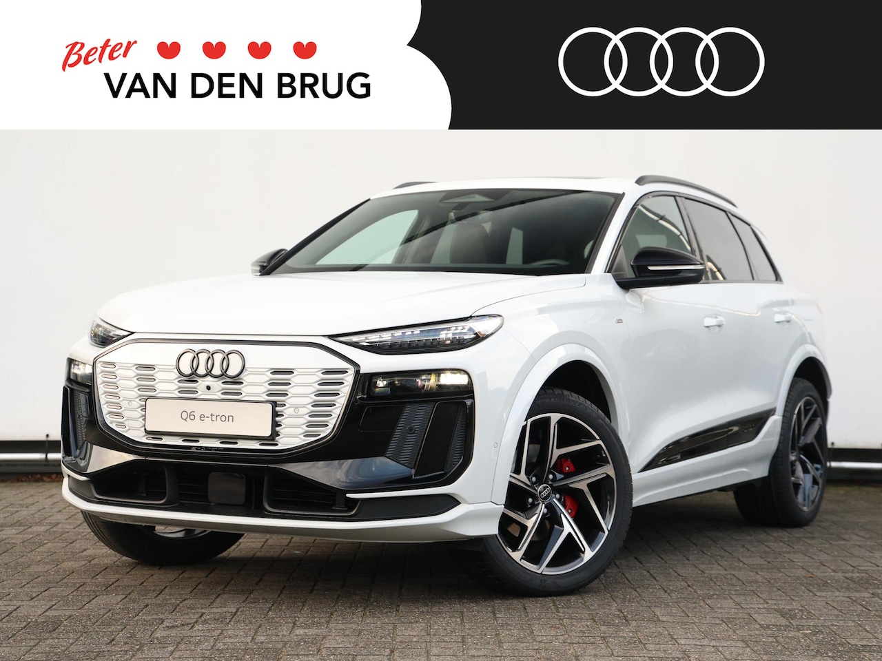 Audi Q6 e-tron - S edition 83Kwh | 252 PK SUV | Luchtvering | Panorama dak | Trekhaak | Akoestisch glas | - AutoWereld.nl