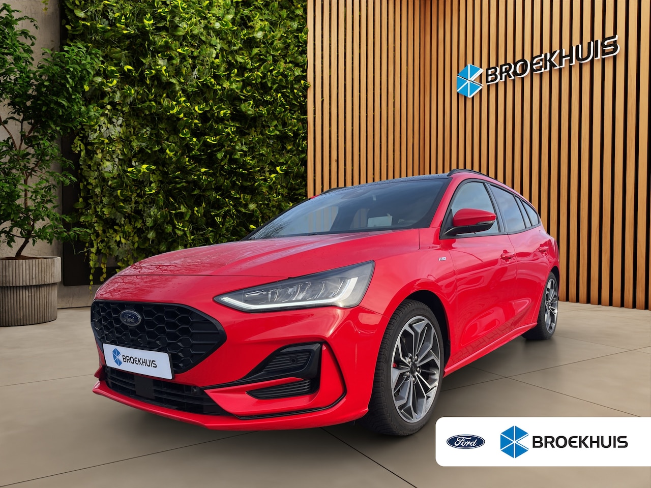 Ford Focus Wagon - 1.0 EcoBoost Hybrid ST Line X | Pano | Adapt. Cruise | Trekhaak | Blis | Apple Carplay | 1 - AutoWereld.nl