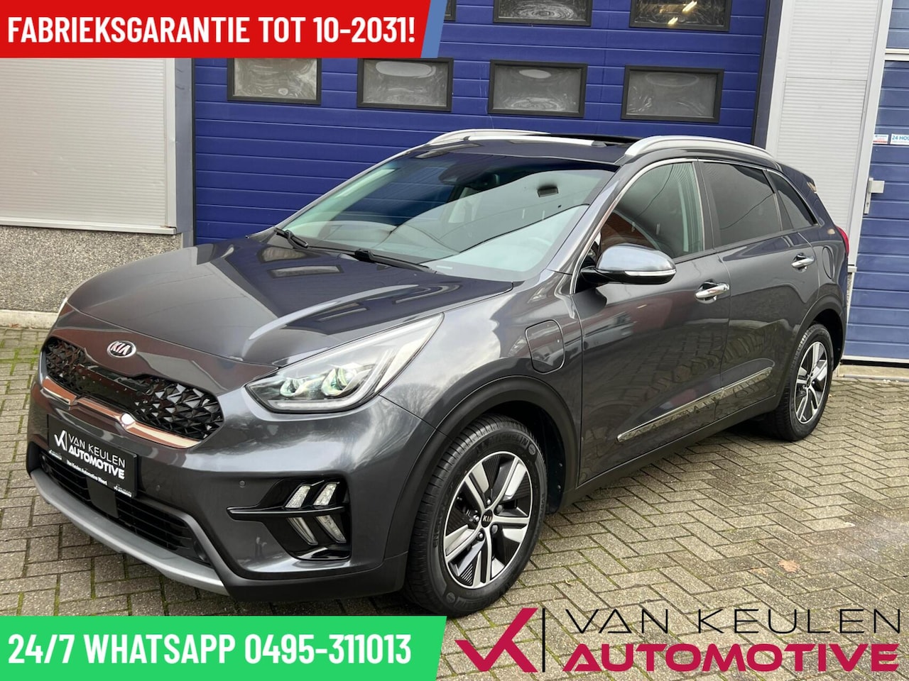 Kia Niro - 1.6 GDi PHEV l Vol l Pano l Leer l Fabrieksgarantie - AutoWereld.nl
