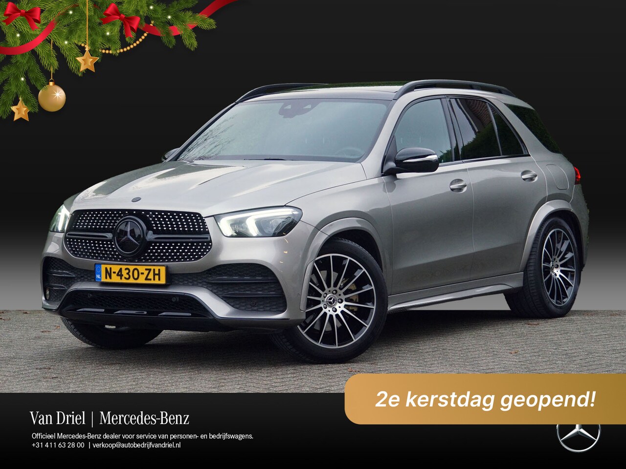 Mercedes-Benz GLE-Klasse - GLE 350 de 4M AMG line Night | Luchtvering Trekhaak Panorama Rijassistentie - AutoWereld.nl
