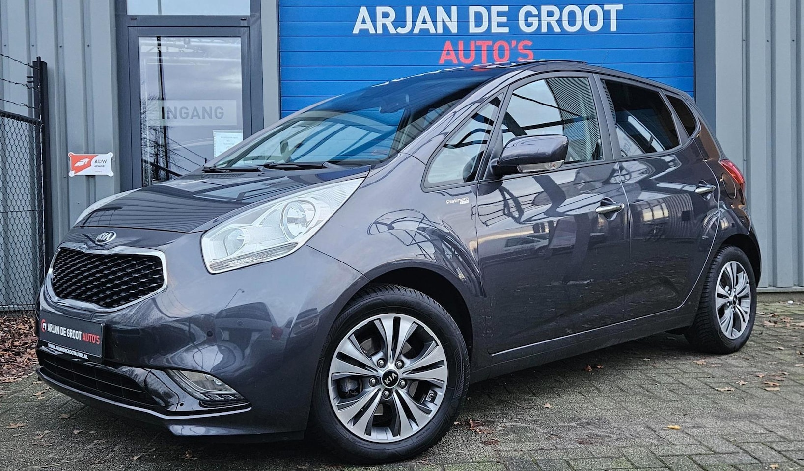 Kia Venga - 1.6 CVVT AUTOMAAT Platinum Vol opties! Pano Cruise Camera - AutoWereld.nl