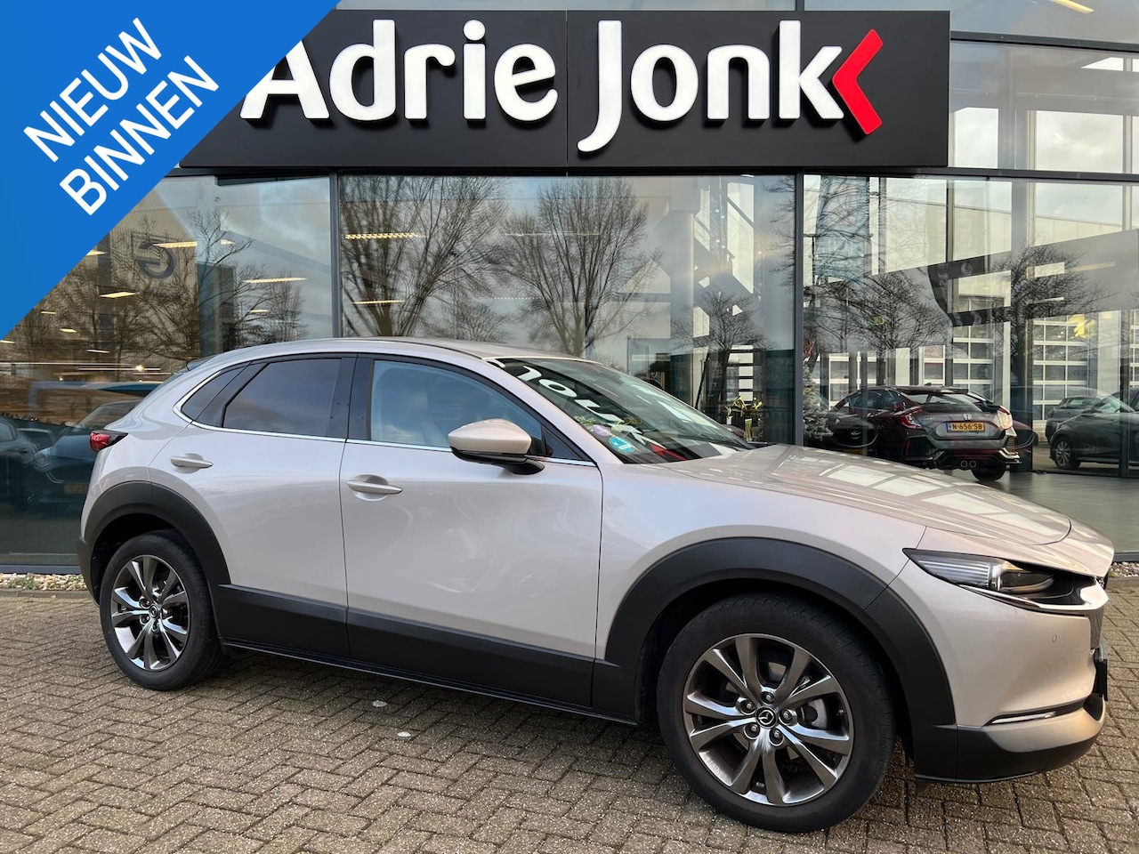 Mazda CX-30 - 2.0 e-SkyActiv-X M Hybrid Luxury AUTOMAAT | LEDER | Bose AUDIO | EL.A. KLEP | CAMERA | STO - AutoWereld.nl
