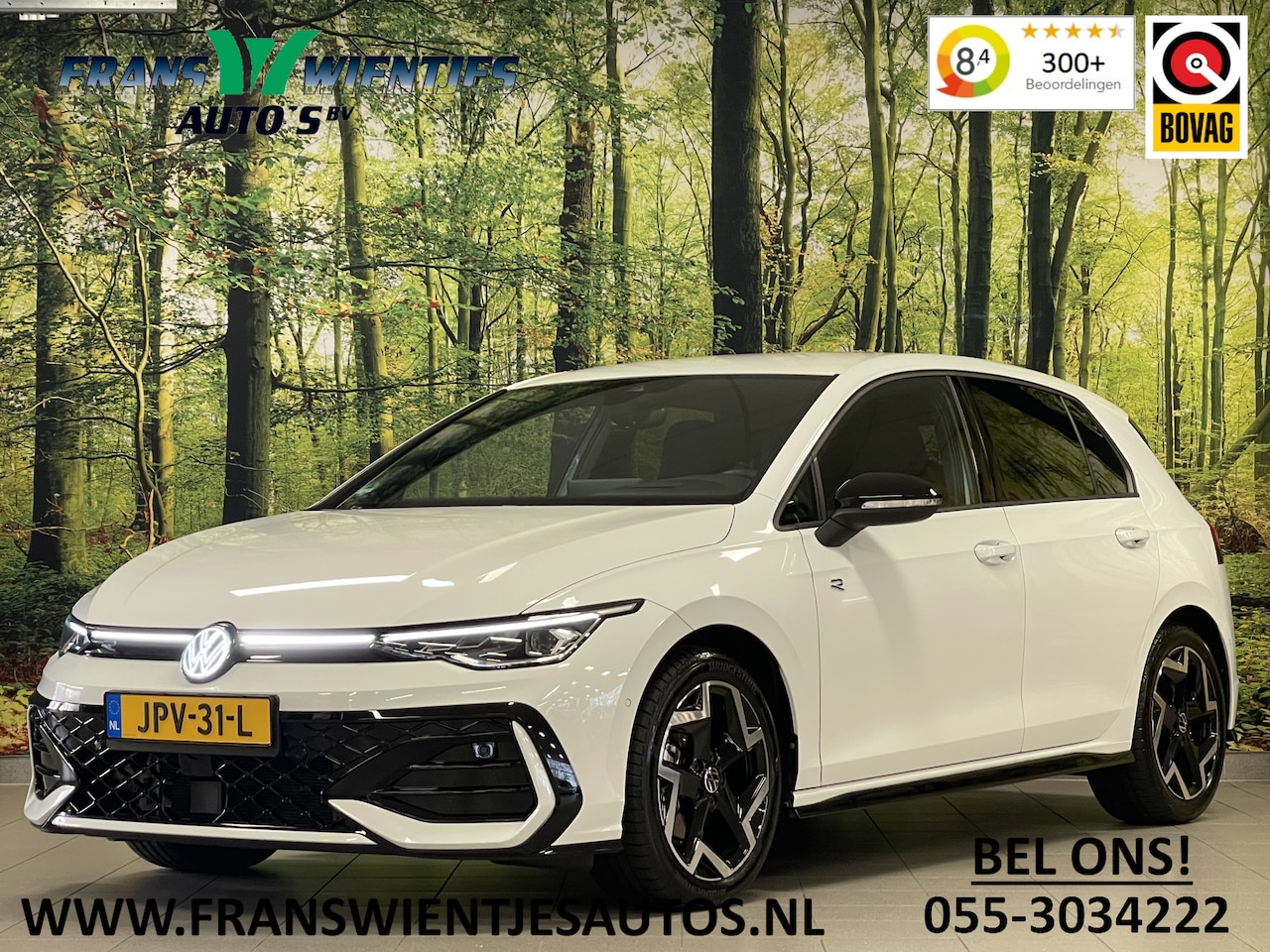 Volkswagen Golf - 1.5 eTSI R-Line Edition | Apple Carplay | Stuurverwarming | Head-up-Display | Zwenkhaak | - AutoWereld.nl