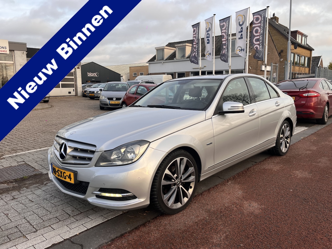 Mercedes-Benz C-klasse - 180 AUT. Avantgarde 18 Inch Schuifkantdak Pdc Navi Stoelverw. Nwe APK - AutoWereld.nl