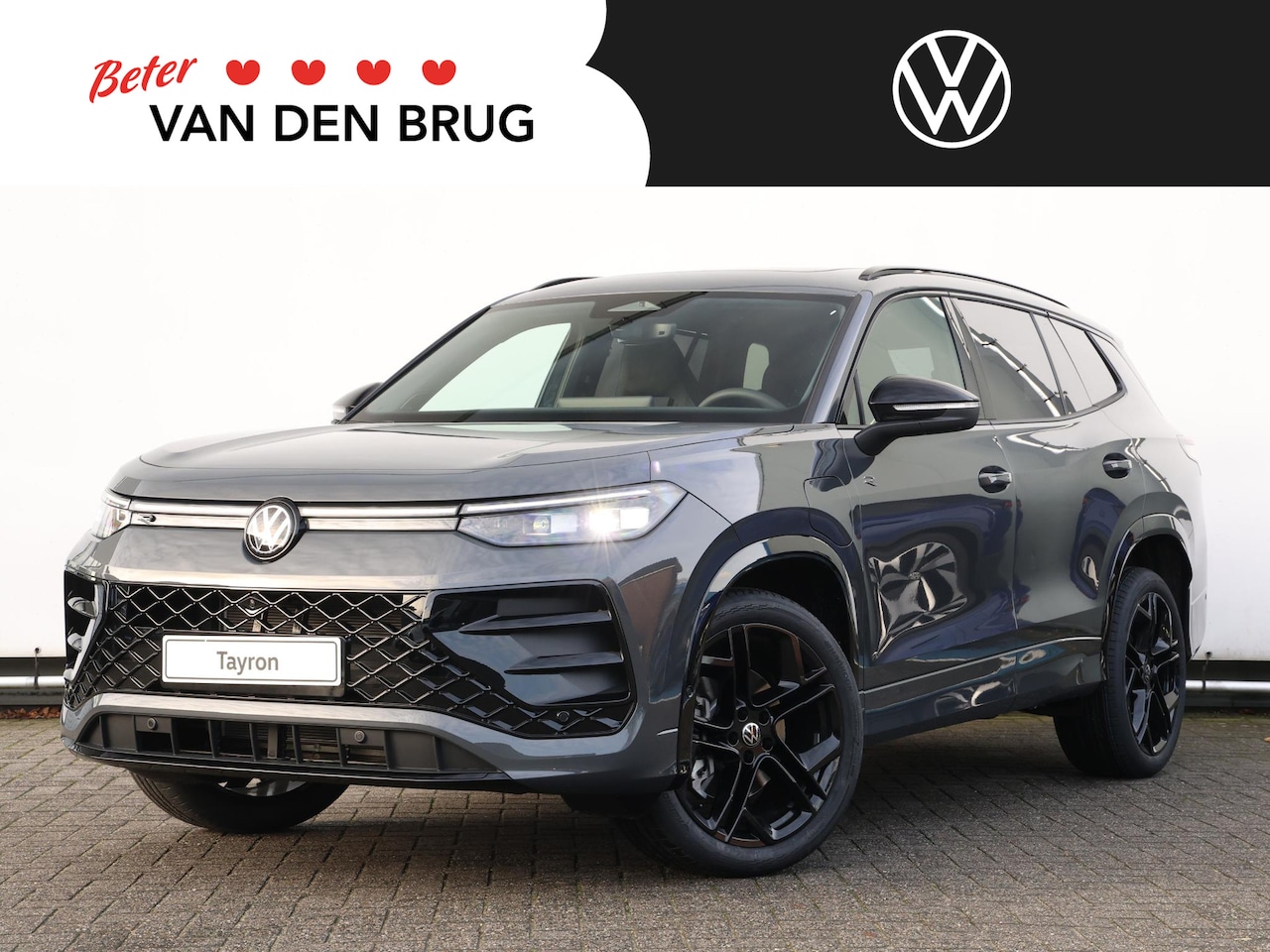 Volkswagen Tayron - R-Line Edition 1.5 eHybrid 204 PK | 360 camera | Trekhaak | Headup display | Black style | - AutoWereld.nl