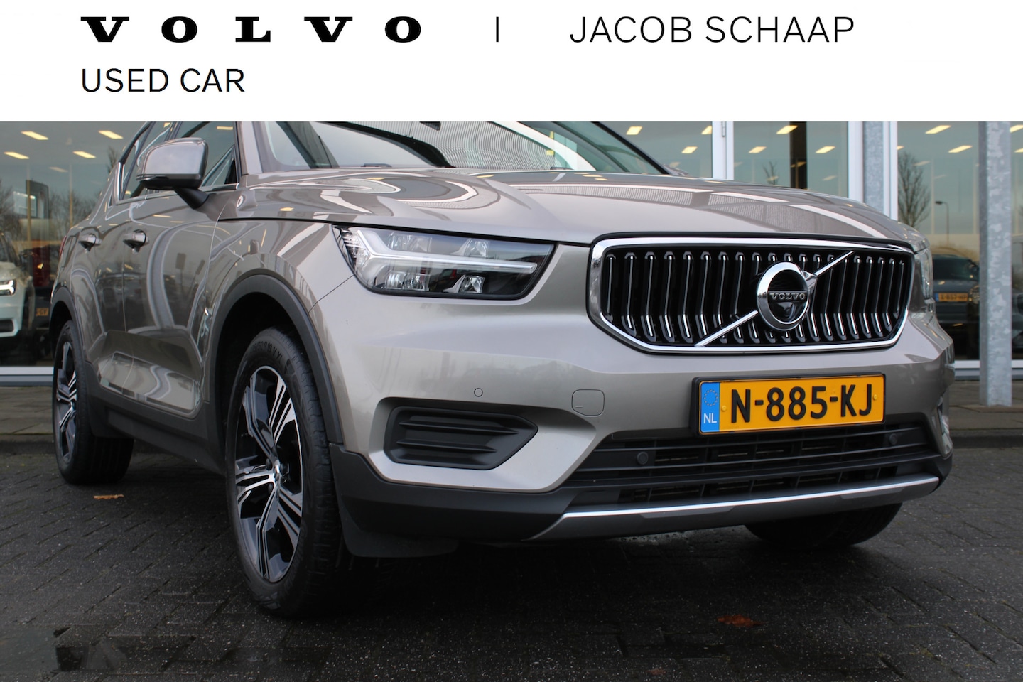 Volvo XC40 - T4 Automaat Recharge Inscription | 360 Camera | El. Trekhaak | Verw. Voorstoelen | Adapt. - AutoWereld.nl