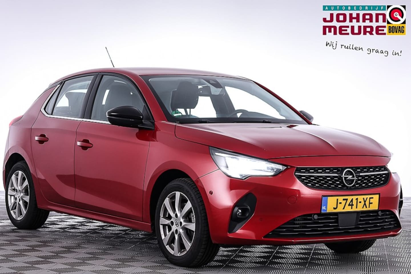 Opel Corsa - 1.2T 100PK Elegance 5-drs | Half LEDER | AIRCO | Full LED | VELGEN - AutoWereld.nl