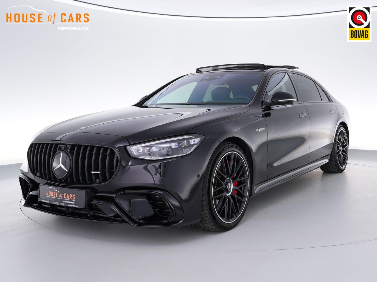 Mercedes-Benz S-klasse - 63S AMG 802pk E Performance |pano|Burmester High end|chauffeurspakket|achteras besturing|r - AutoWereld.nl