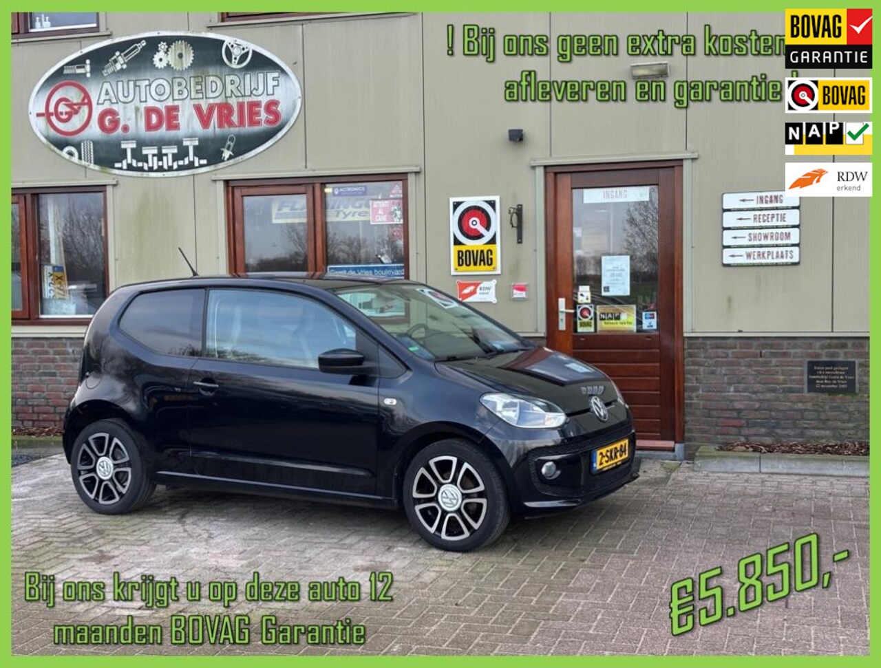 Volkswagen Up! - 1.0 high up! BlueMotion - Prijs inclusief 12 maanden BOVAG-garantie en afleveren – - AutoWereld.nl