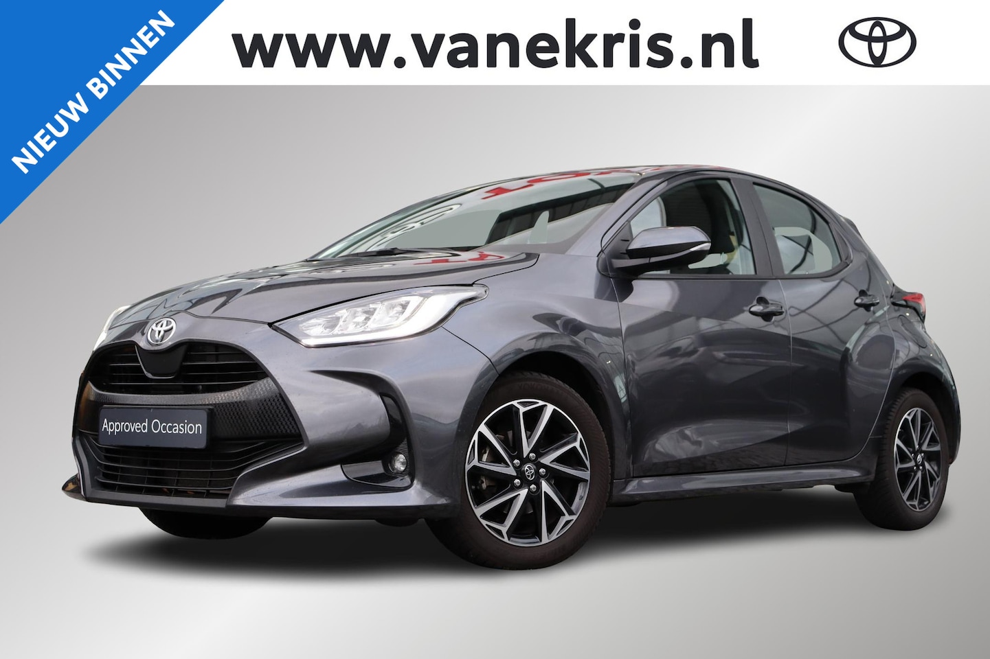 Toyota Yaris - 1.5 VVT-i Dynamic 125pk Trekhaak, Apple Carplay Android Auto, 16"LM velgen, Adaptive Cruis - AutoWereld.nl