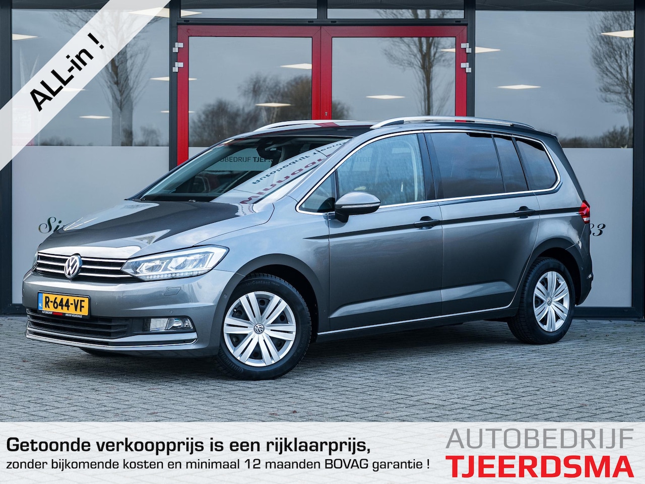 Volkswagen Touran - 1.8 TSI Highline | Trekhaak | LED Koplampen | Stoelverwarming | Climate Control | Adaptiev - AutoWereld.nl