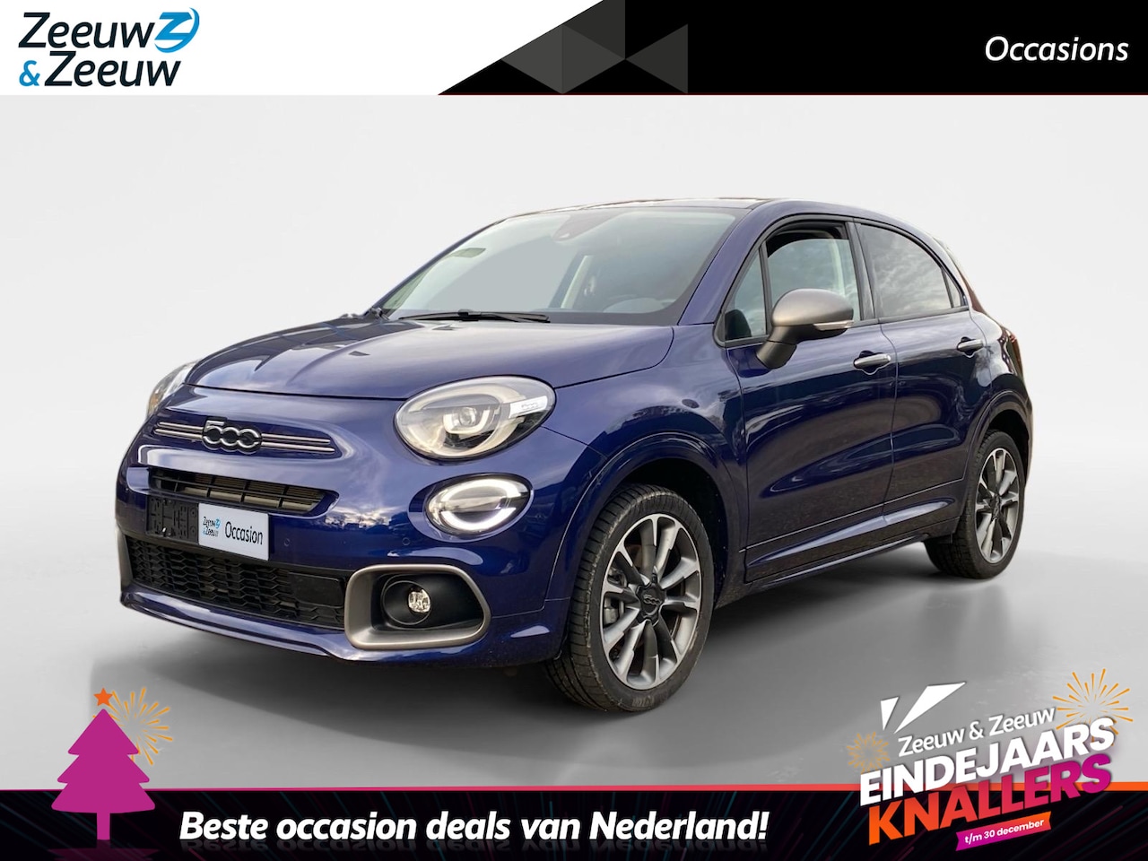 Fiat 500 X - Sport | Climate control | Navigatie | Parkeercamera | Dodehoekdetectie - AutoWereld.nl