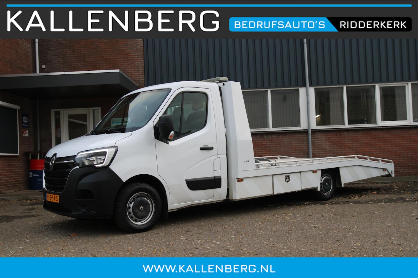 Renault Master - T35 2.3 dCi 165PK Oprijwagen / TIJHOF / luchtvering / Lier / Trekhaak - AutoWereld.nl