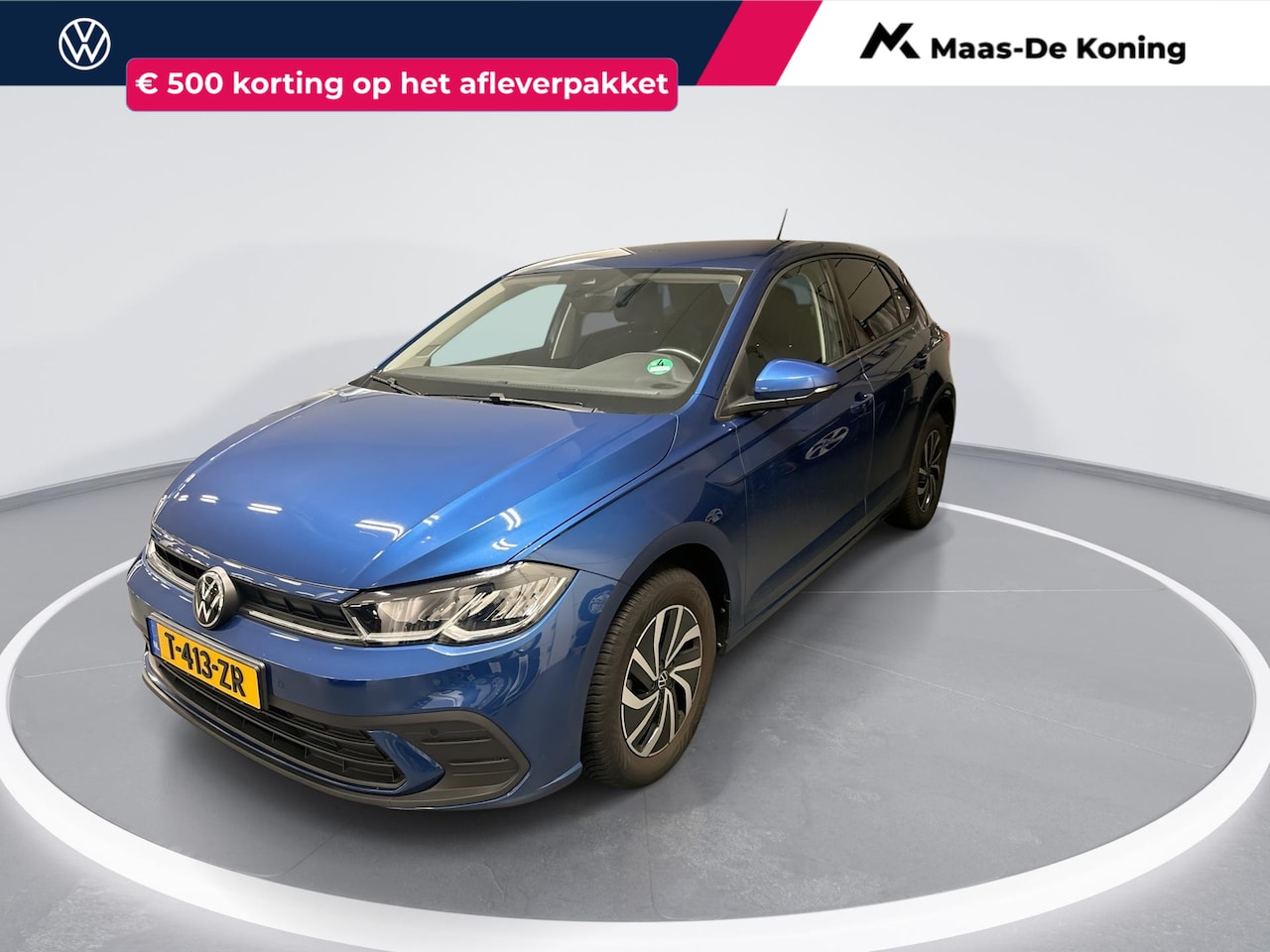 Volkswagen Polo - 1.0 TSI 95pk Life · Apple/Android Car Play · Navigatie · P-Sensoren · Airco · Getint Glas - AutoWereld.nl