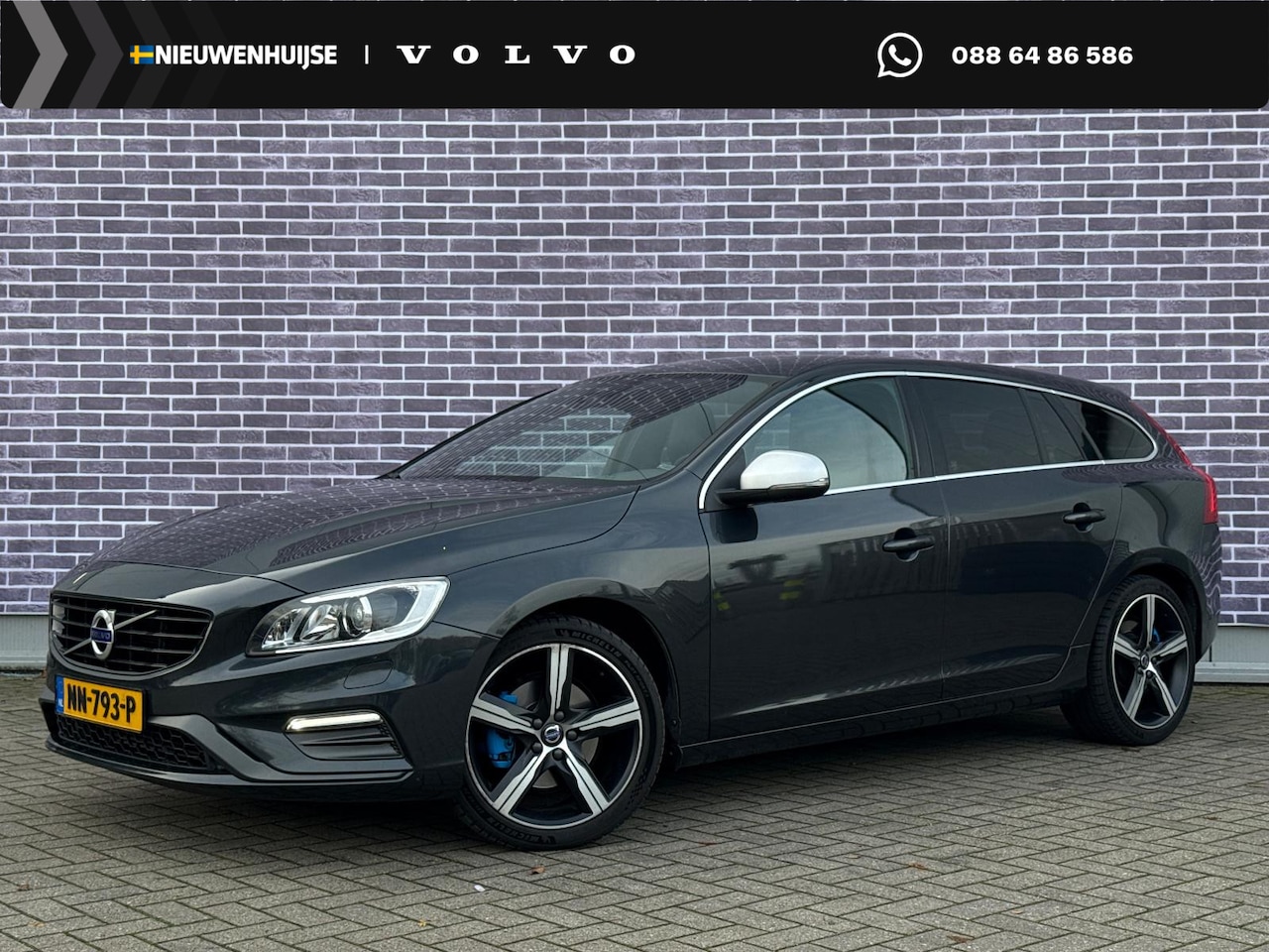 Volvo V60 - 1.5 T3 R-Design | Standkachel | Harman/Kardon | Stoelverwarming | Actieve Bochtverlichting - AutoWereld.nl