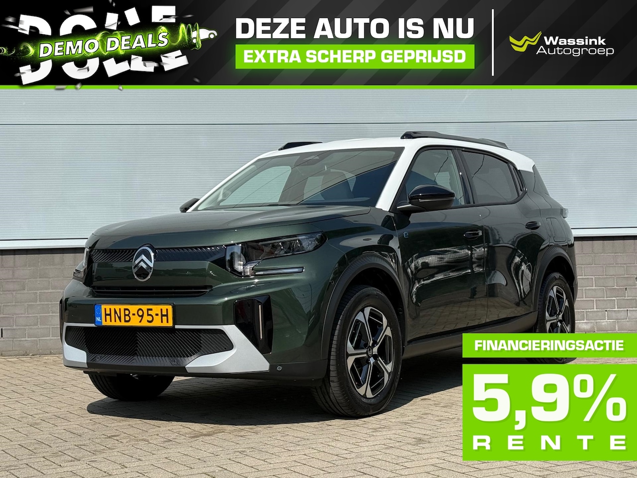 Citroën Ë-C3 Aircross - EV 44kWh 113pk Max | DEMO DEAL I Camera | Carplay |Cruise Control | Parkeersensoren | - AutoWereld.nl