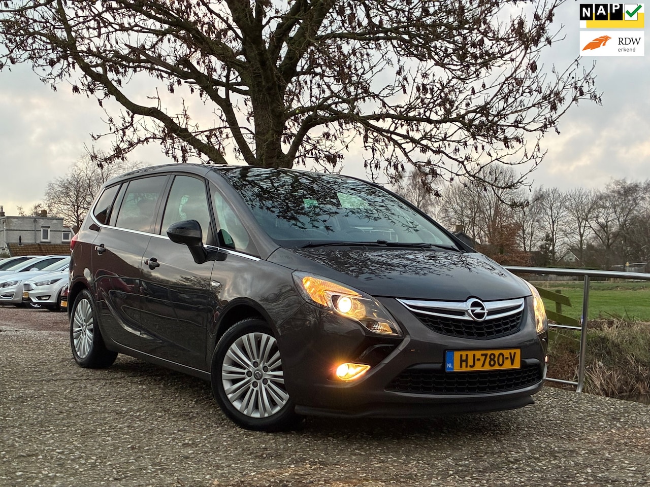Opel Zafira Tourer - 1.4 Business+ 7p. | Navi + Clima + Cruise nu €9.975 - AutoWereld.nl