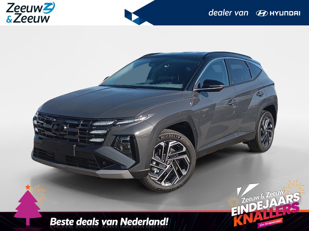 Hyundai Tucson - 1.6 T-GDI PHEV Premium 4WD DIVERSE KLEUREN LEVERBAAR! | € 8.500,- KORTING | GEEN LEVERTIJD - AutoWereld.nl