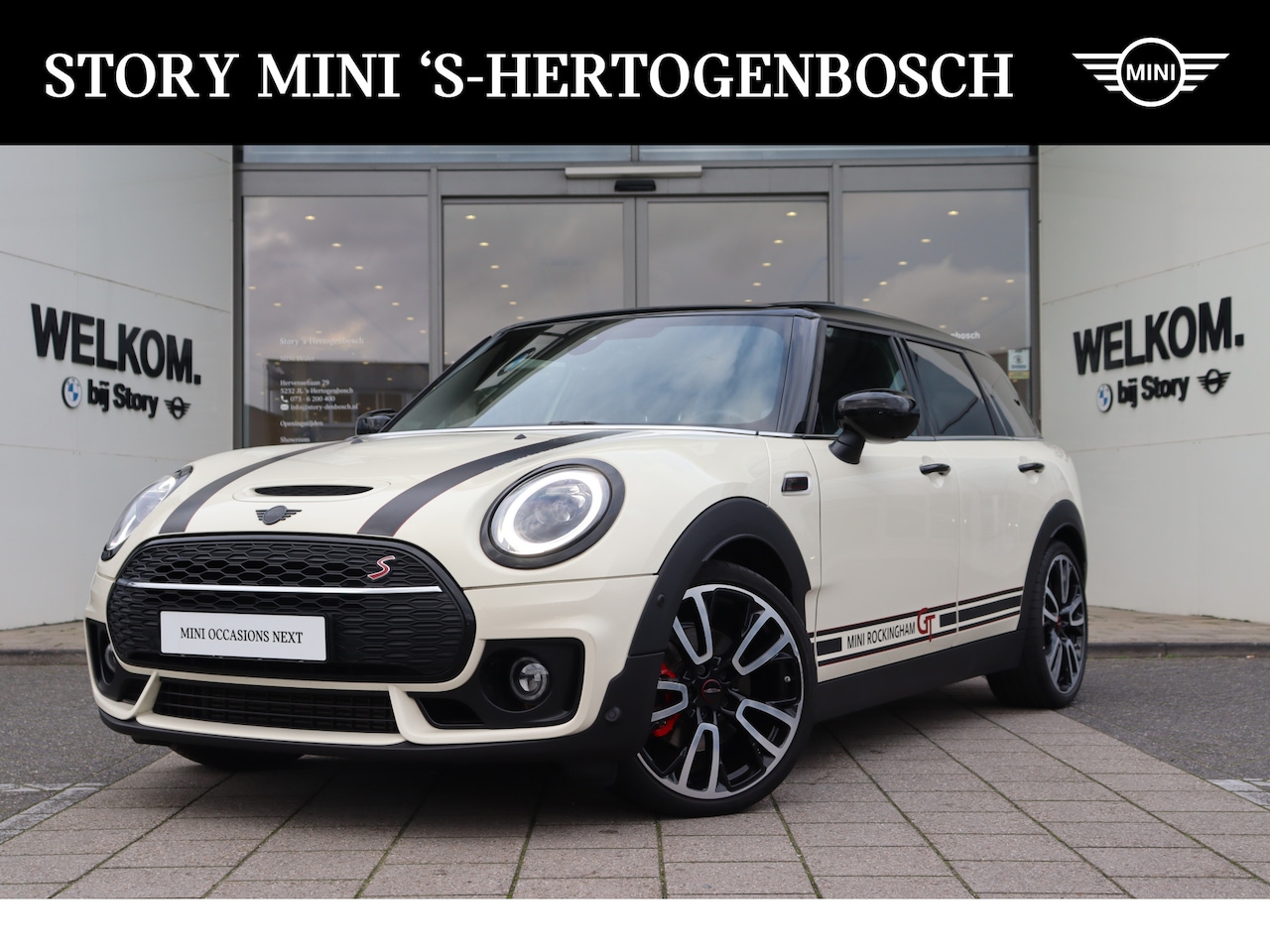MINI Clubman - Cooper S Rockingham GT Automaat / John Cooper Works / Panoramadak / Sportonderstel / Achte - AutoWereld.nl