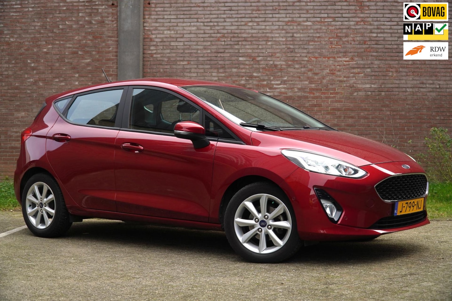 Ford Fiesta - 1.0 EcoBoost Connected 1.0 EcoBoost Connected 95PK, Airco, Navigatie, Cruise Control, 6 Versn, Ned. Auto - AutoWereld.nl