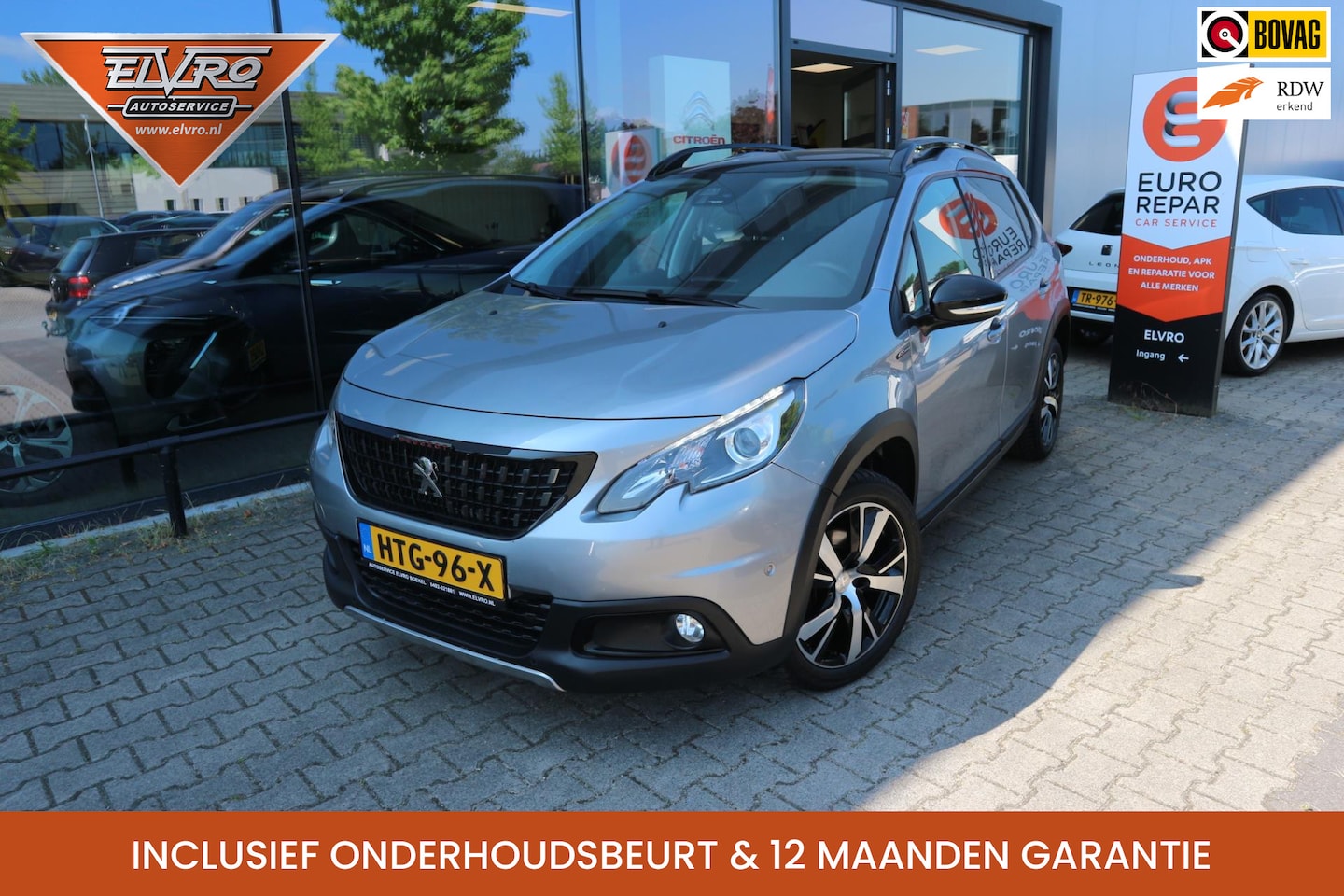 Peugeot 2008 - 1.2 PureTech GT-Line AUTOMAAT LEDER PANORAMADAK NAVI CAMERA RIJKLAARPRIJS!! - AutoWereld.nl