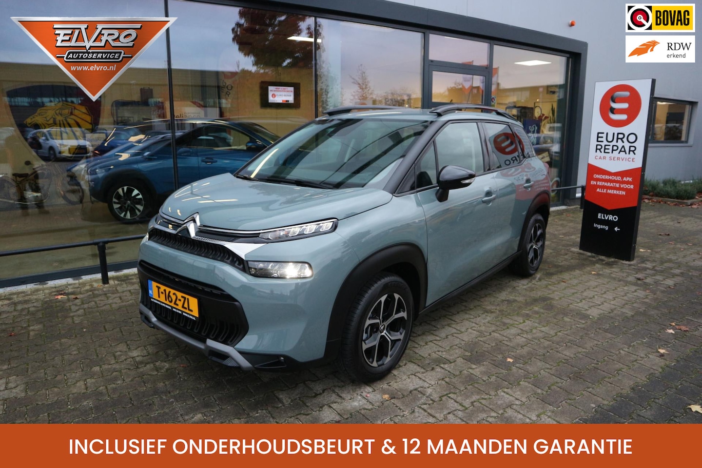 Citroën C3 Aircross - 1.2 PureTech Shine NAVI CLIMA LEDER PDC STOELVERW LMV ALL-SEASON!! - AutoWereld.nl