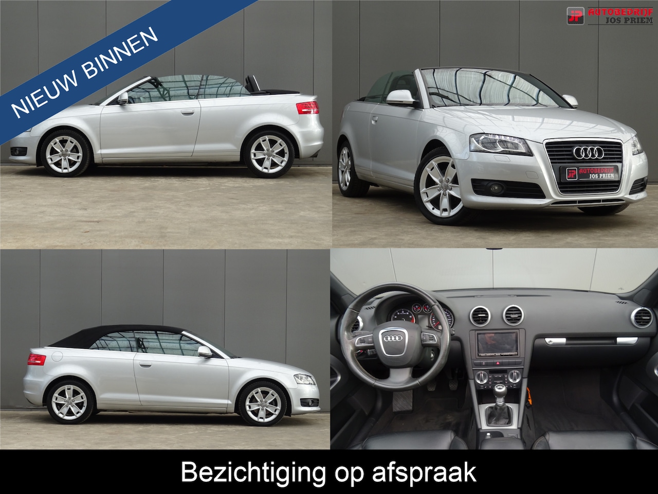 Audi A3 Cabriolet - 1.8 TFSI Ambition Pro Line * LEER * DEALER ONDERHOUDEN !! - AutoWereld.nl