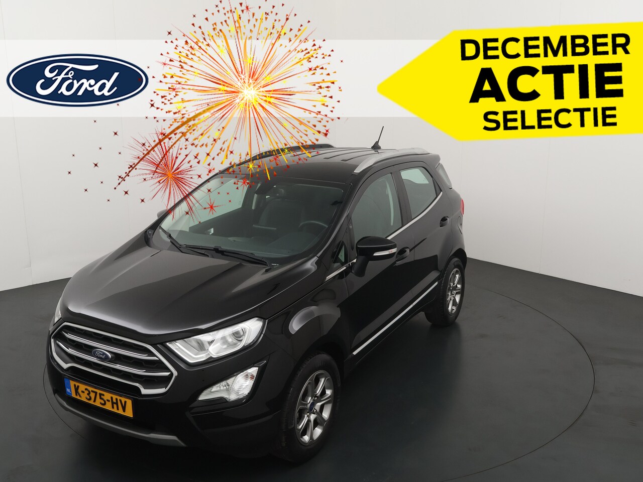 Ford EcoSport - 125PK EcoBoost Titanium | Clima | Navi | 100% Dealer Ond. | PDC | Car Play | - AutoWereld.nl