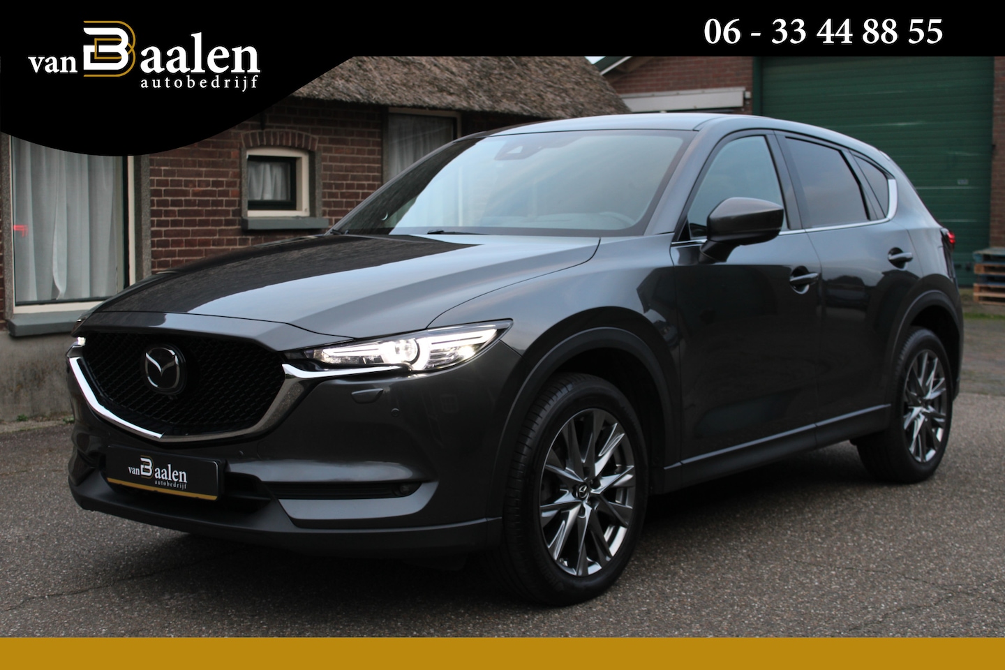 Mazda CX-5 - 2.5 4WD SkyActiv-G 194 Signature LEER NAVI LED HUD TREKHAAK 139000KM!!! - AutoWereld.nl