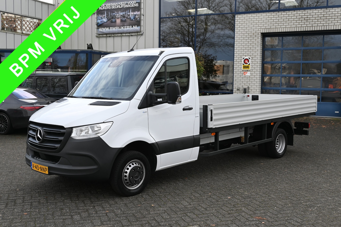 Mercedes-Benz Sprinter - 514 CDI L3 Open laadbak Airco, Cruise control - AutoWereld.nl
