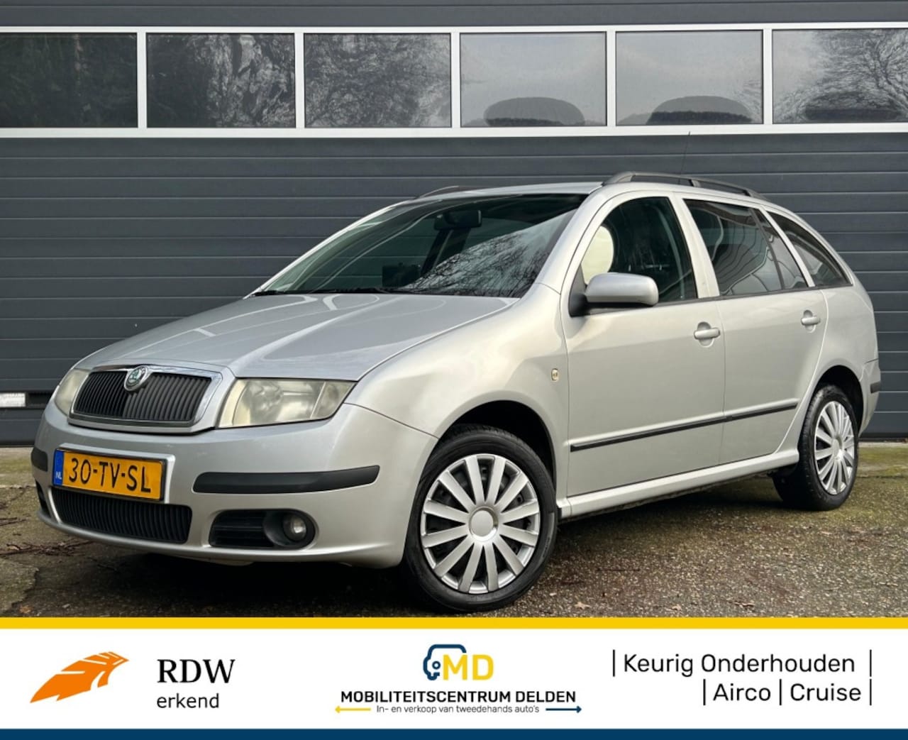 Skoda Fabia Combi - 1.4-16V SPIRIT+ / Cruise / Keurig onderhouden / - AutoWereld.nl