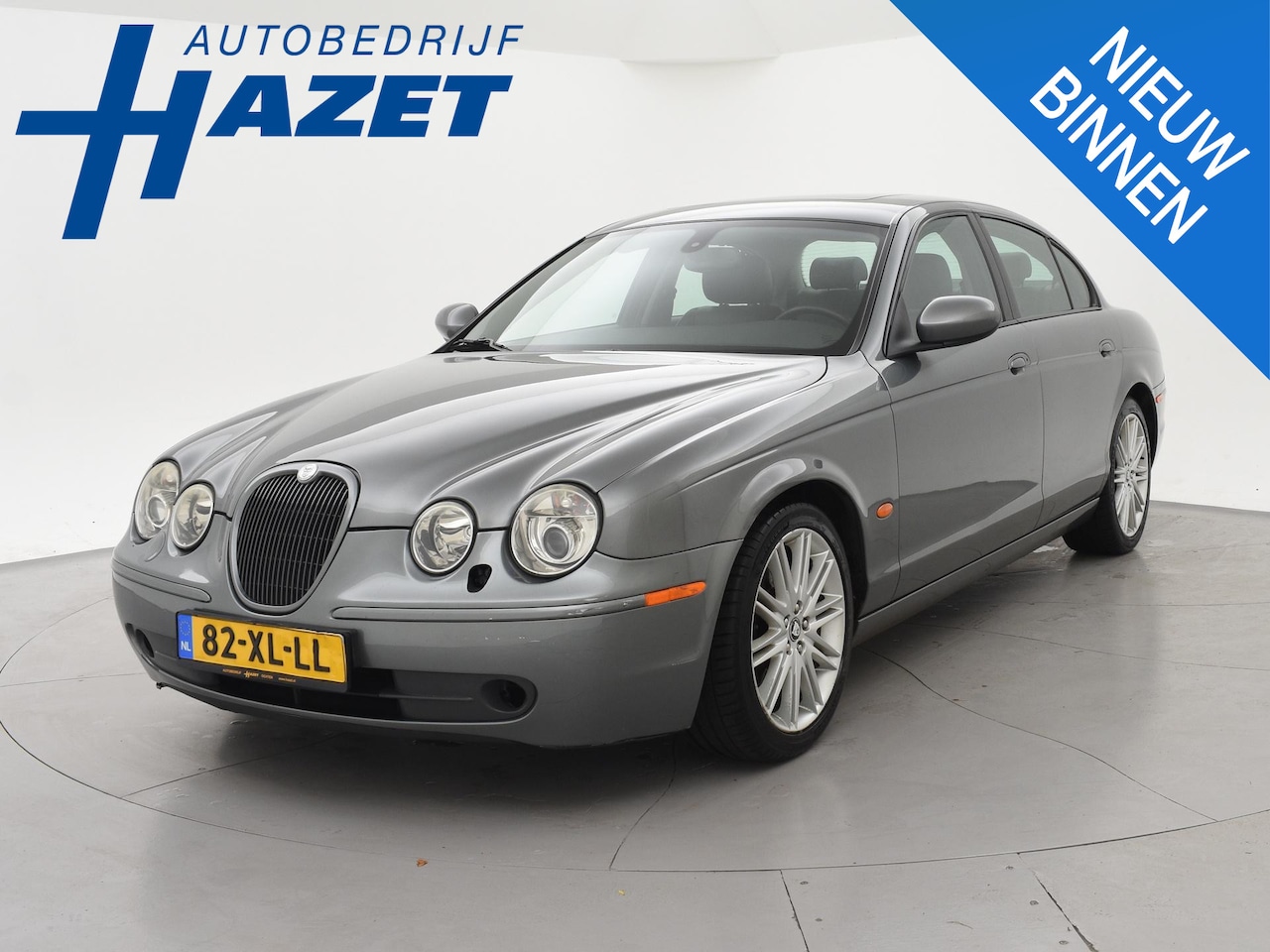 Jaguar S-type - 3.0 V6 243 PK AUT. SPORT + SCHUIFDAK | LEDER | NAVIGATIE | STOELVERW. | CRUISE | CLIMATE C - AutoWereld.nl
