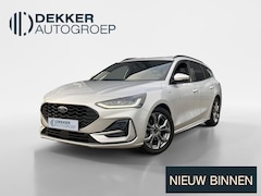 Ford Focus Wagon - 1.0 EcoBoost Hybrid 125 pk ST Line SYNC4 Navigatie touchscreen -Winter Pack-Parkeersensore