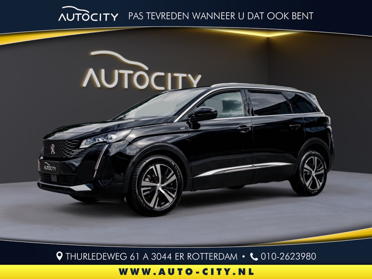 Peugeot 5008 - 1.2 PureTech GT Line l 7P | NAVI | CAMERA | - AutoWereld.nl