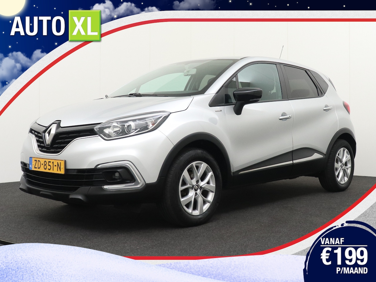Renault Captur - 90 PK Limited Carplay Cruise LED - AutoWereld.nl