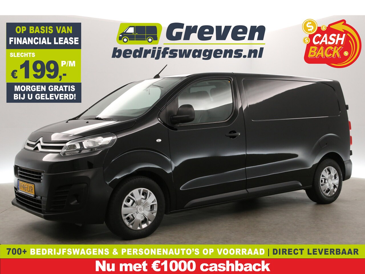 Citroën Jumpy - 1.6 BlueHDI L2H1 | Airco | Cruise | 3-Zits | Parkeersens. | Elektrpakket - AutoWereld.nl