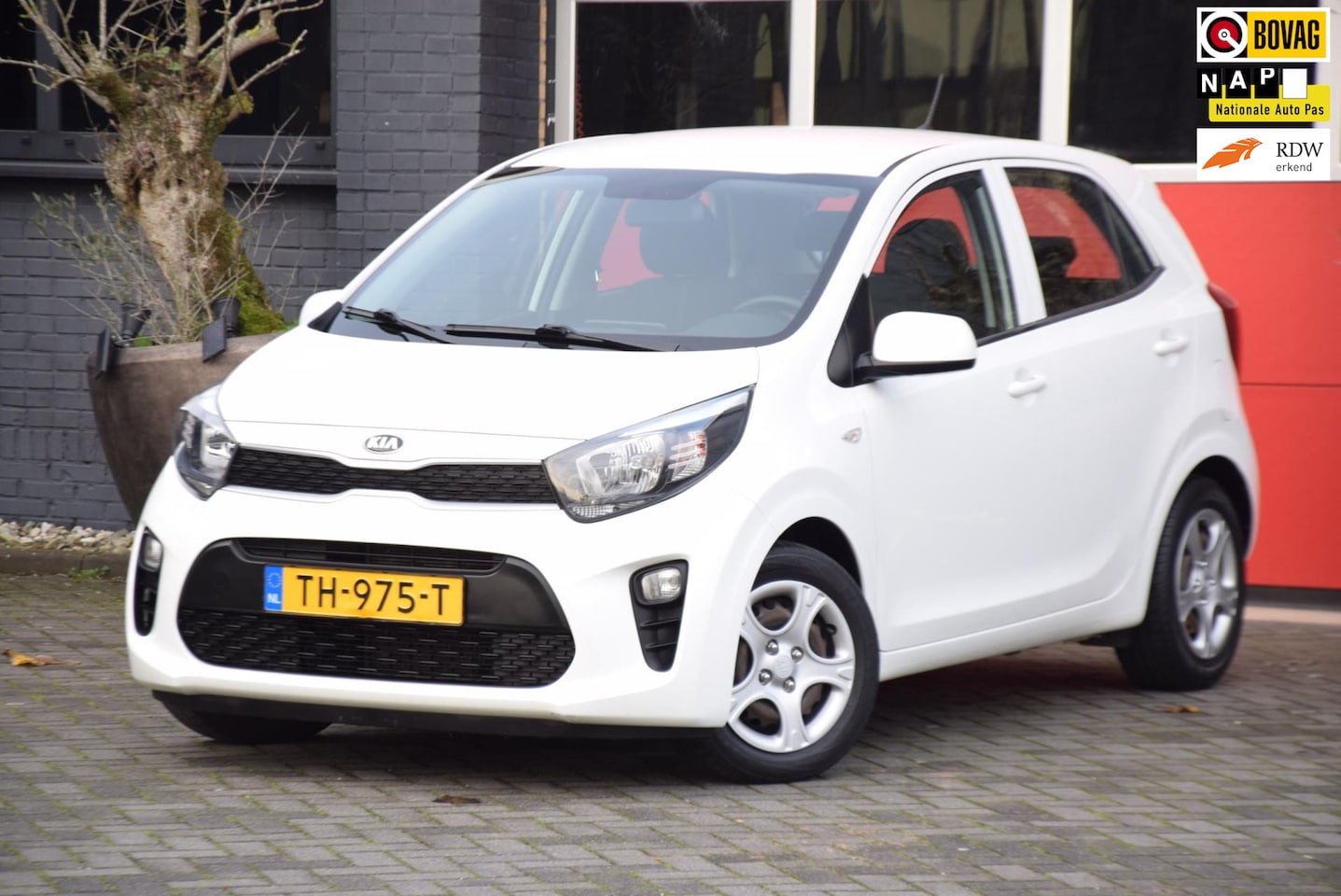 Kia Picanto - 1.0 CVVT EconomyPlusLine 2018 5 Deurs Airco Stuurbediening 15x op Voorraad! - AutoWereld.nl