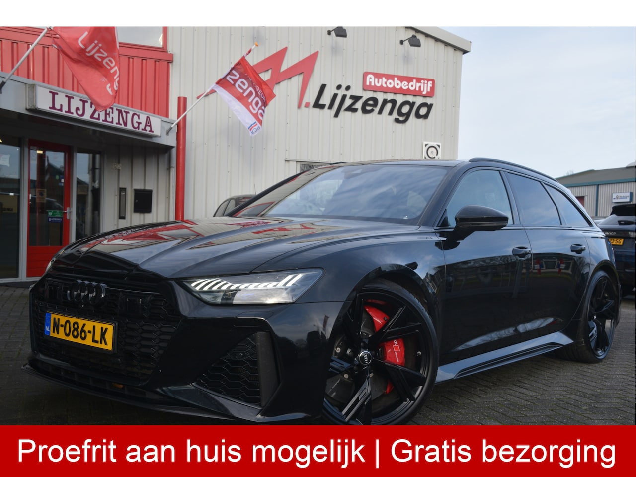 Audi RS6 - Avant 4.0 TFSI quattro Ceramic | LED | B&O-3d | Luchtvering | Carbon | RS - AutoWereld.nl